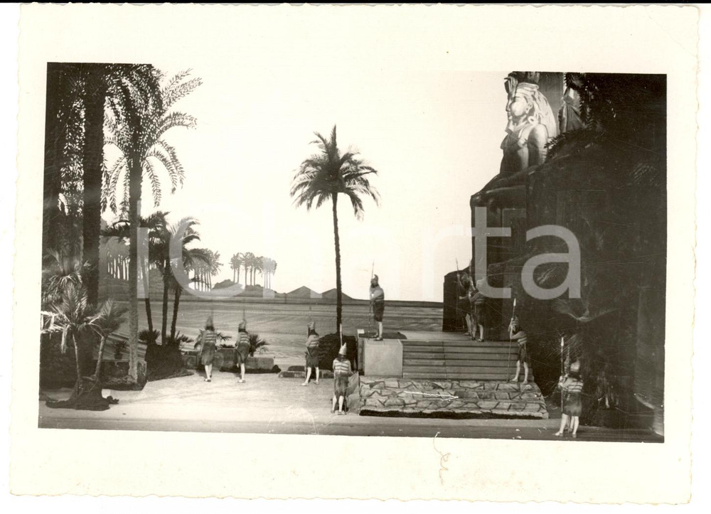Fotografia d epoca originale 1940 ROMA TEATRO DELL OPERA  Alceste  Allestimento Pietro ASCHIERI Fotografia 1