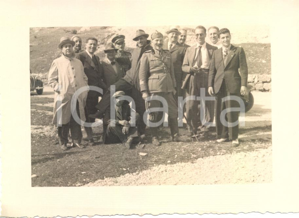 Fotografia d epoca originale 1936 BASSANO DEL GRAPPA Raduno 31 Regg.to Artiglieria Foto generale e ufficiali 1