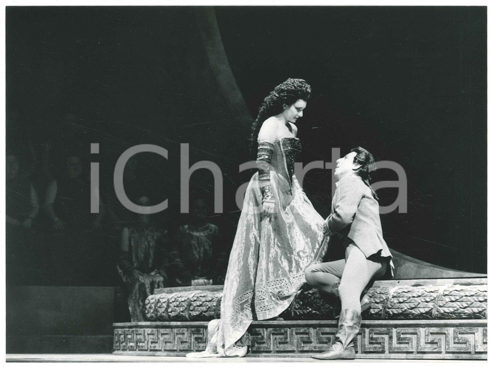 Fotografia d epoca originale 1990 RAVENNA FESTIVAL Les DanaÃ¯des Daniela DESSI  Raul GIMENEZ  Foto 1