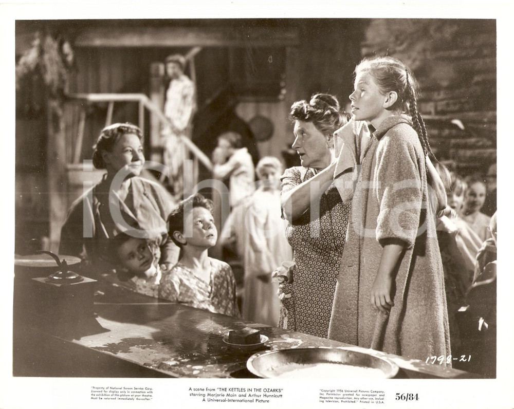 Fotografia d epoca originale 1956 KETTLES IN THE OZARKS Marjorie MAIN Una MERKEL Toeletta Charles LAMONT Foto 1