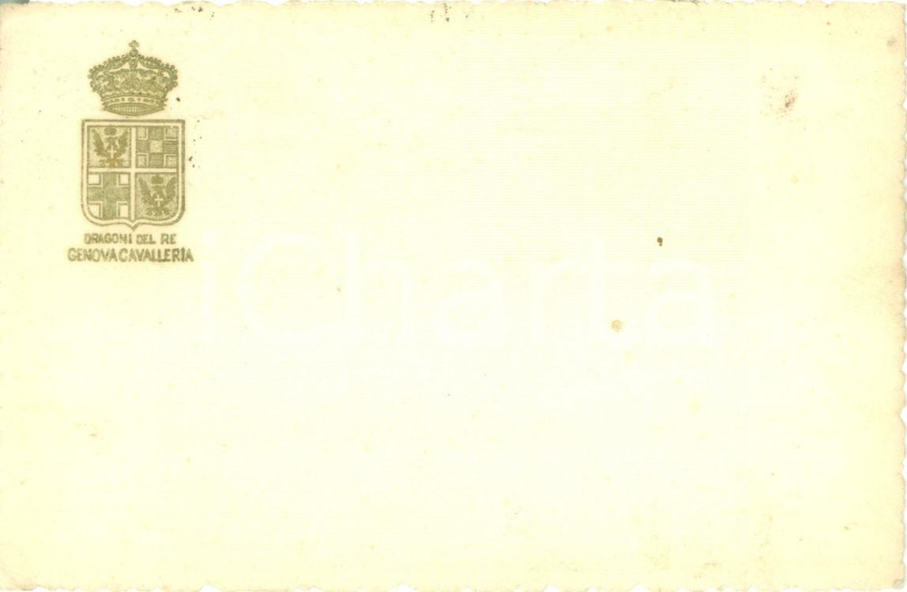 Cartolina originale da collezione 1904 MILANO Dragoni del Re Cavalleria Cartolina reggimentale FP NV 1