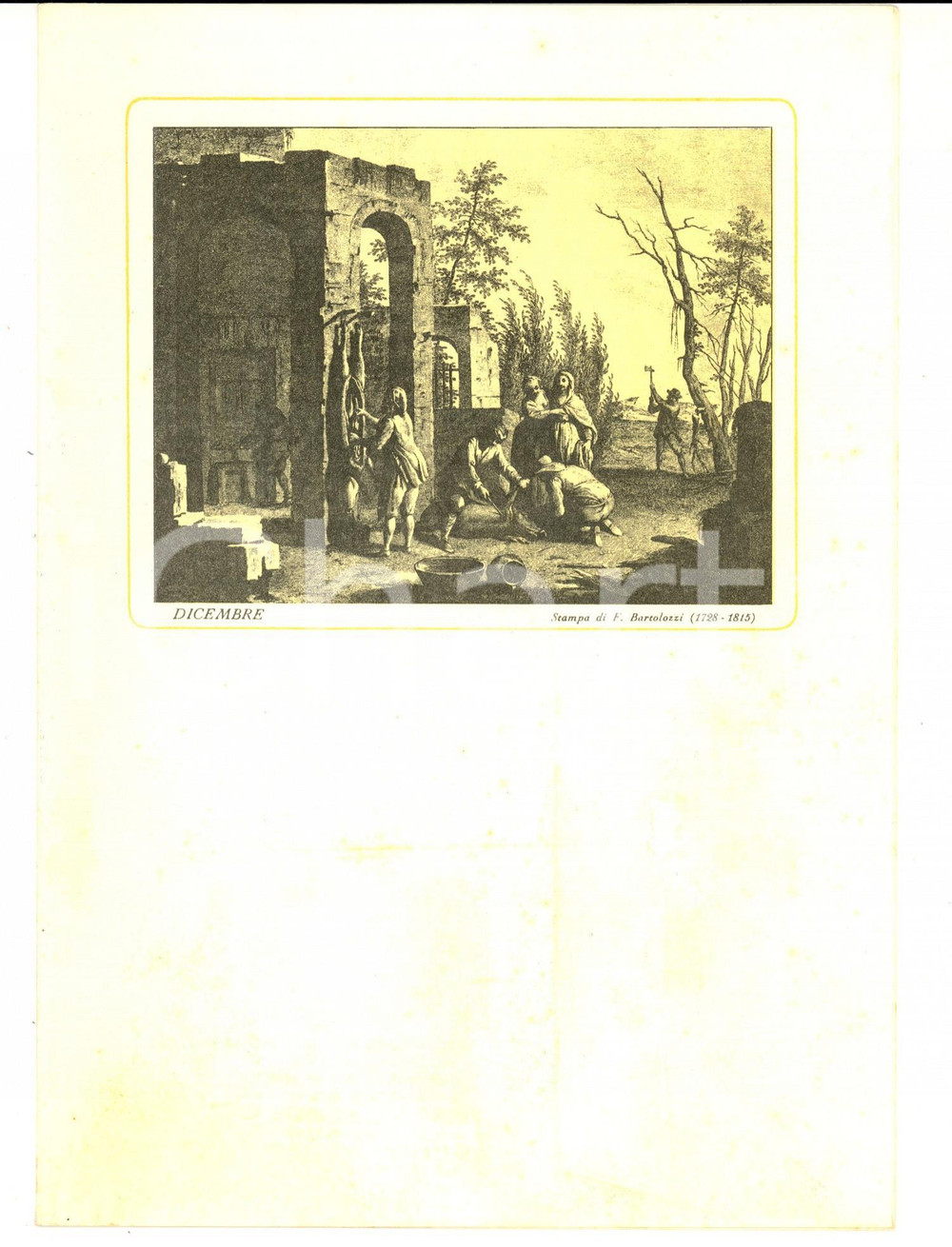 Oggetto da collezione cartaceo 1960 Navigazione ADRIATICA Motonave SAN MARCO Menù  Stampa Dicembre BARTOLOZZI 1