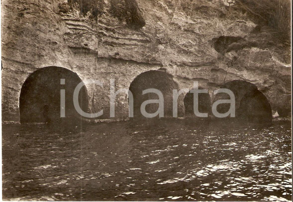 Cartolina originale da collezione 1955 ca ISOLA DI PONZA LT Grotte di PILATO Cartolina FG NV 1