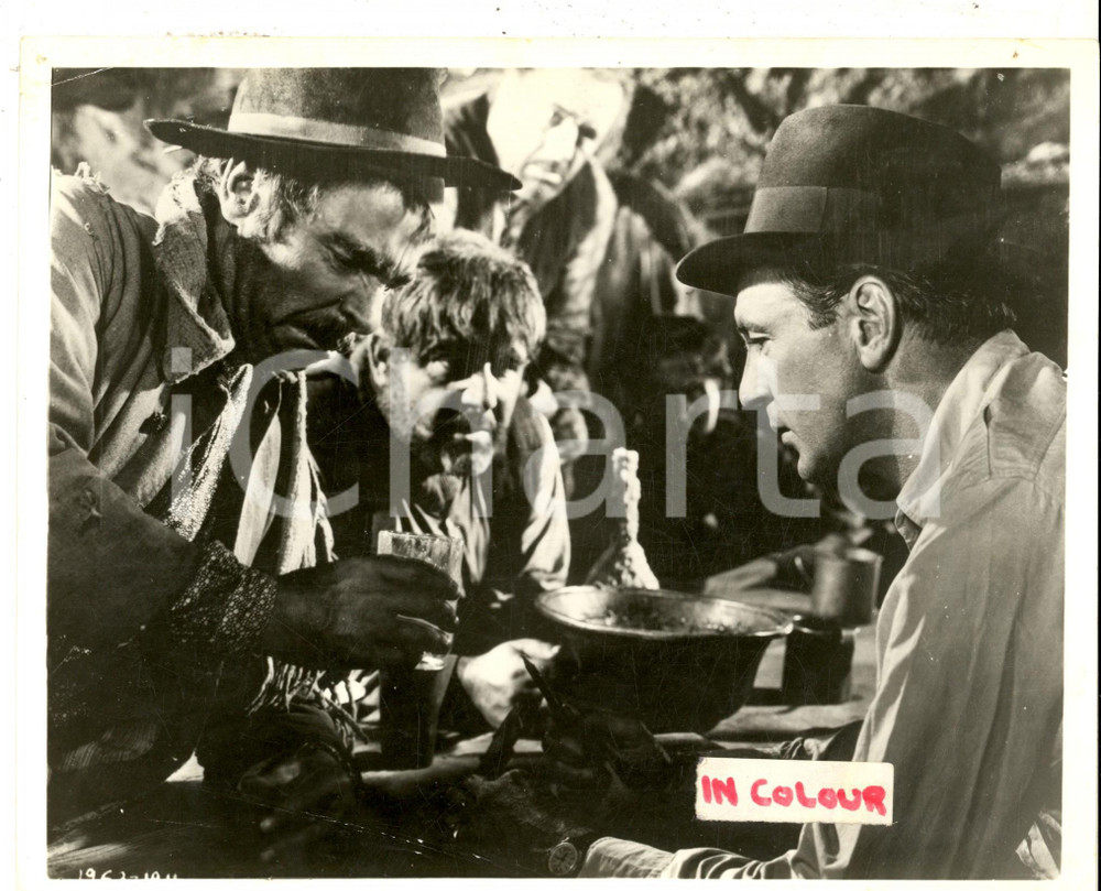 Fotografia d epoca originale 1943 CINEMA Film Per chi suona la campana Gary COOPER Akim TAMIROFF Foto 24x20 1