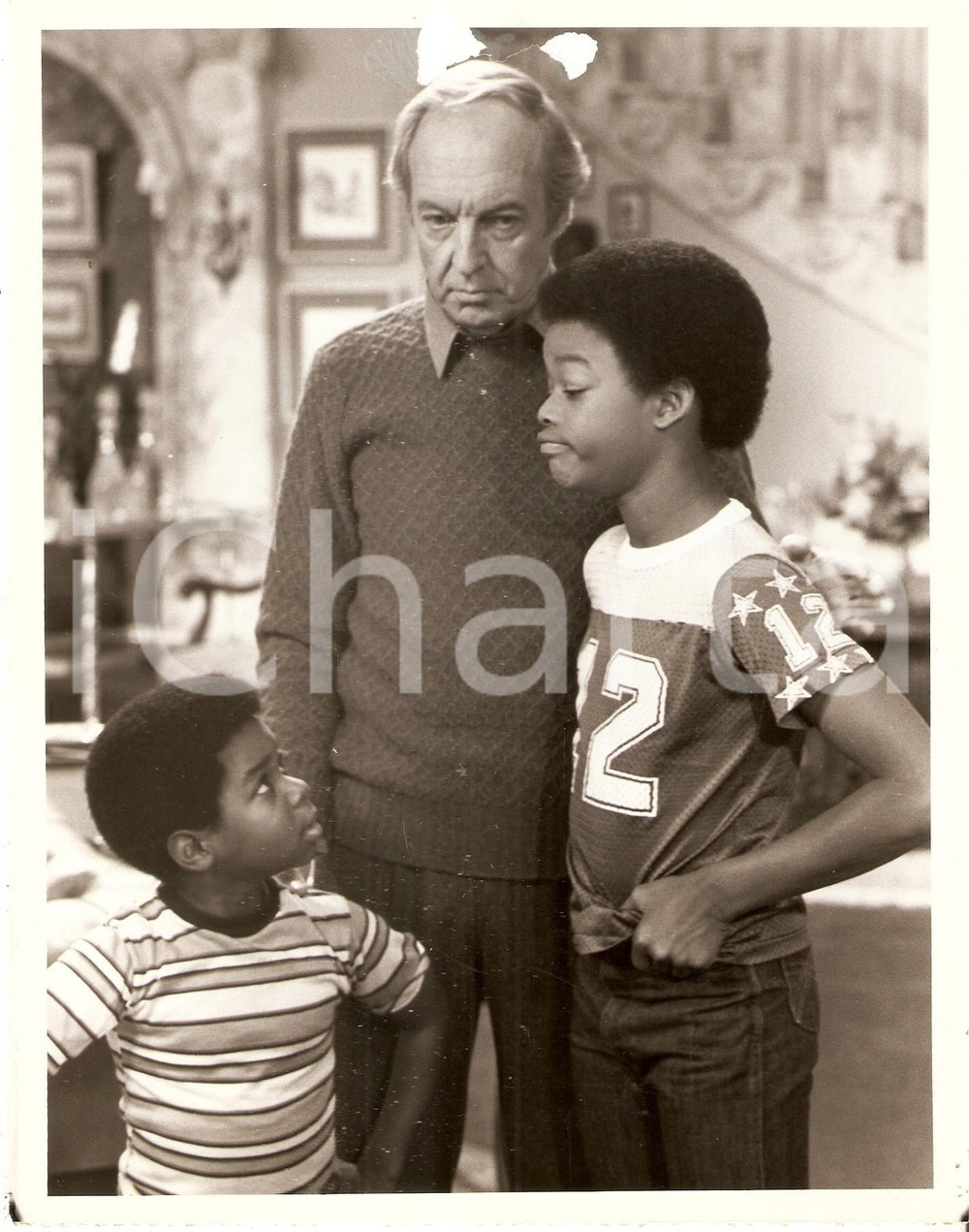 Fotografia d epoca originale 1980 DIFF RENT STROKES  ARNOLD Gary COLEMAN Conrad BAIN Todd BRIDGES Foto NBC 1