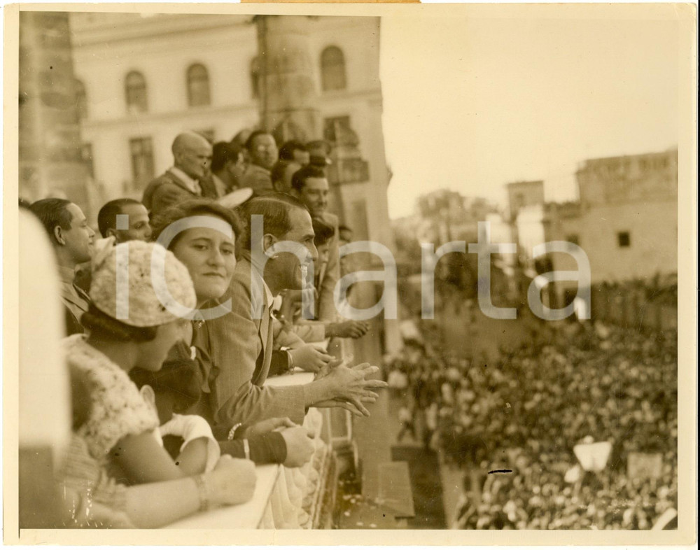 Fotografia d epoca originale 1933 CUBA Parade of support for government of Ramon GRAU SAN MARTIN  Photo 1