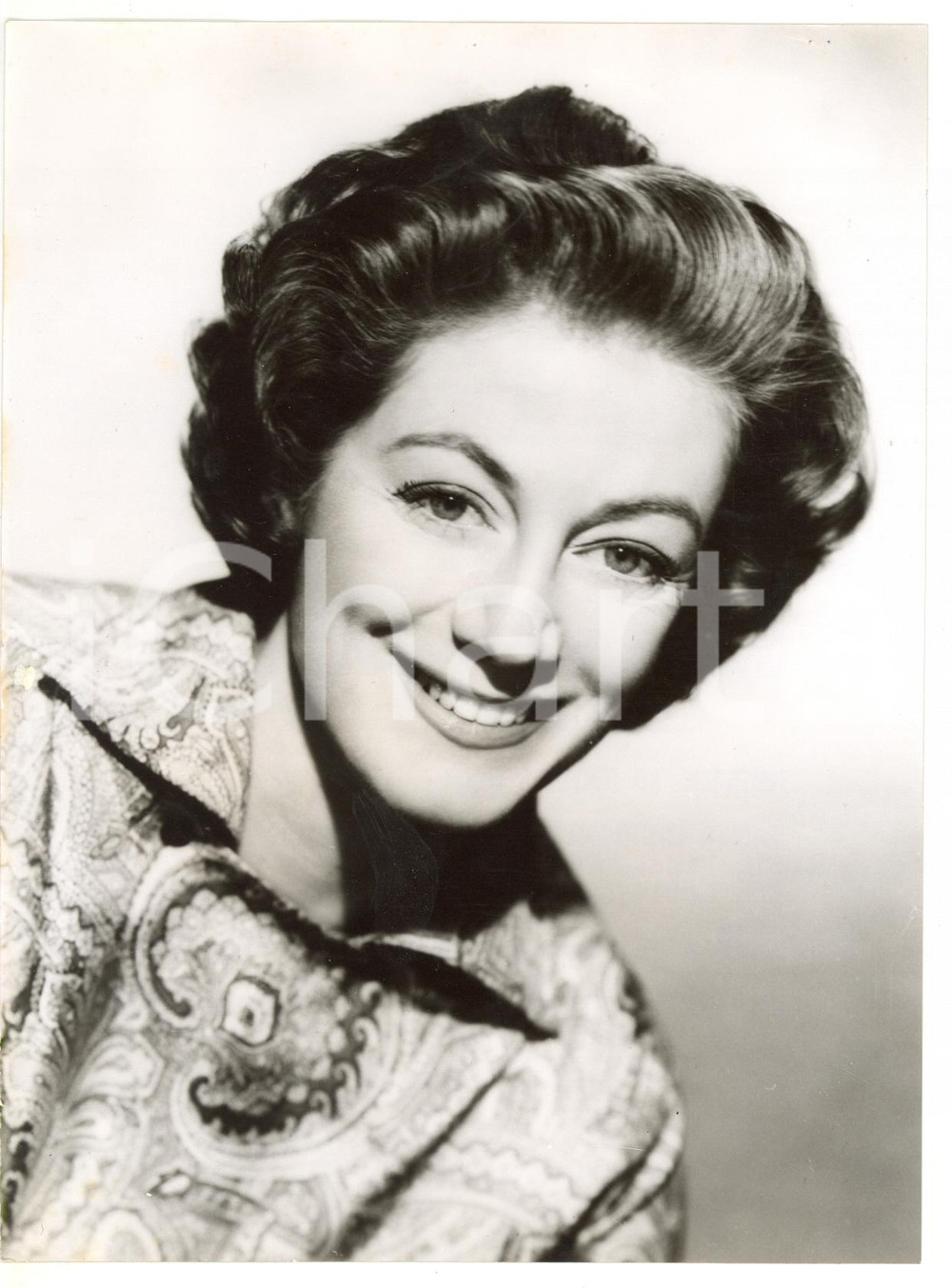 1959 LONDON - CINEMA Actress Sarah CHURCHILL portrait *Photo 15x20 Fotografia d'epoca, con didascalia coeva al verso.  CONDIZIONI: G (ma piccola piegatura al margine superiore) CONDIZIONI: 15x20 cm    originale e autentica 1