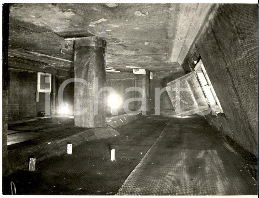 1960 GENOVA Allestimento nave "Leonardo da Vinci" - Celle della cambusa *Foto