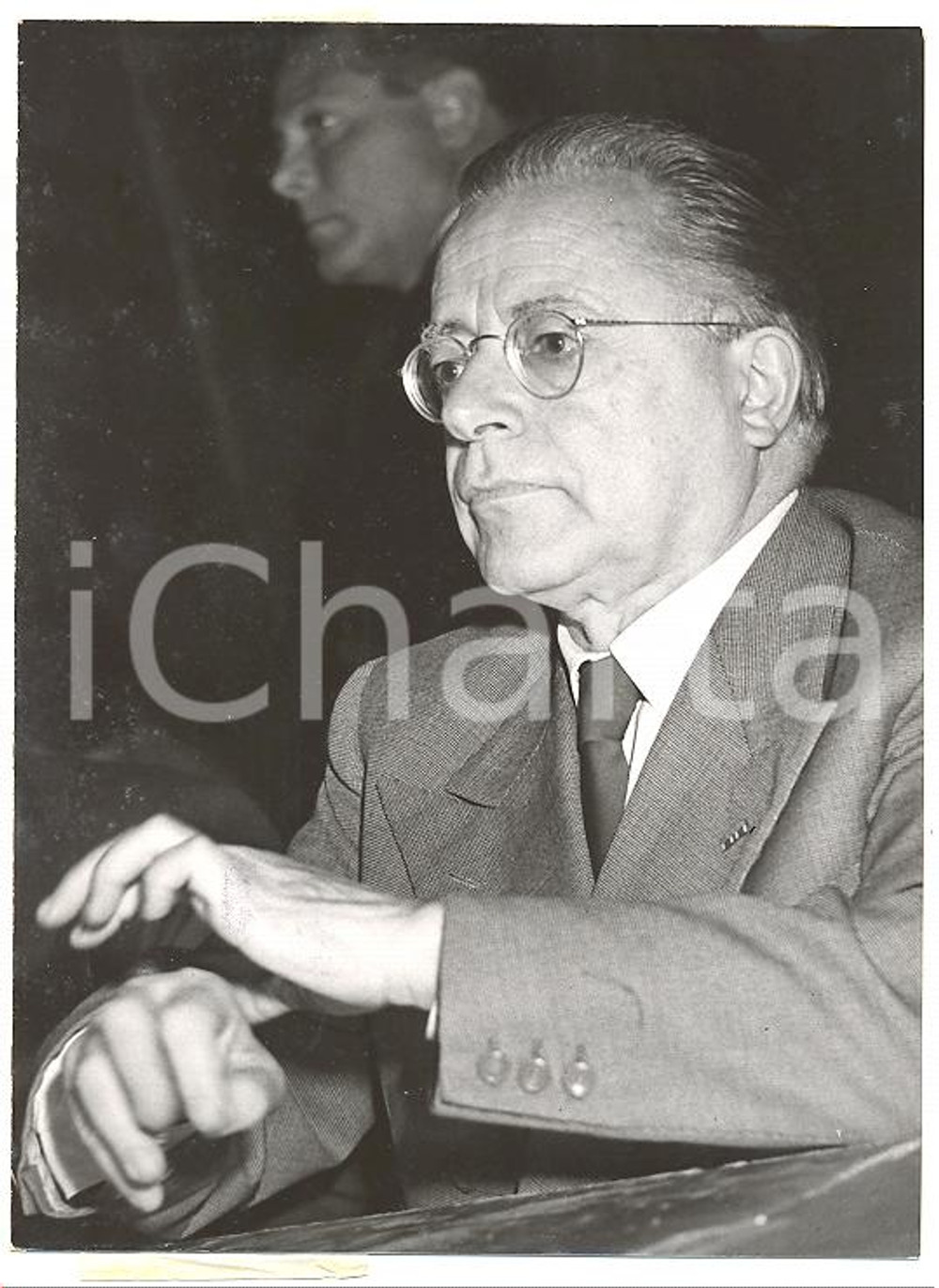1956 ROMA Campagna elettorale PCI Palmiro TOGLIATTI al Teatro Quattro Fontane 