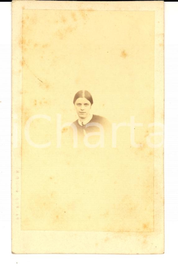 Fotografia d epoca originale 1860 ca TORINO Ritratto Teresa CANTONO DI CEVA BOSCO DI RUFFINO Foto TOSTO 1