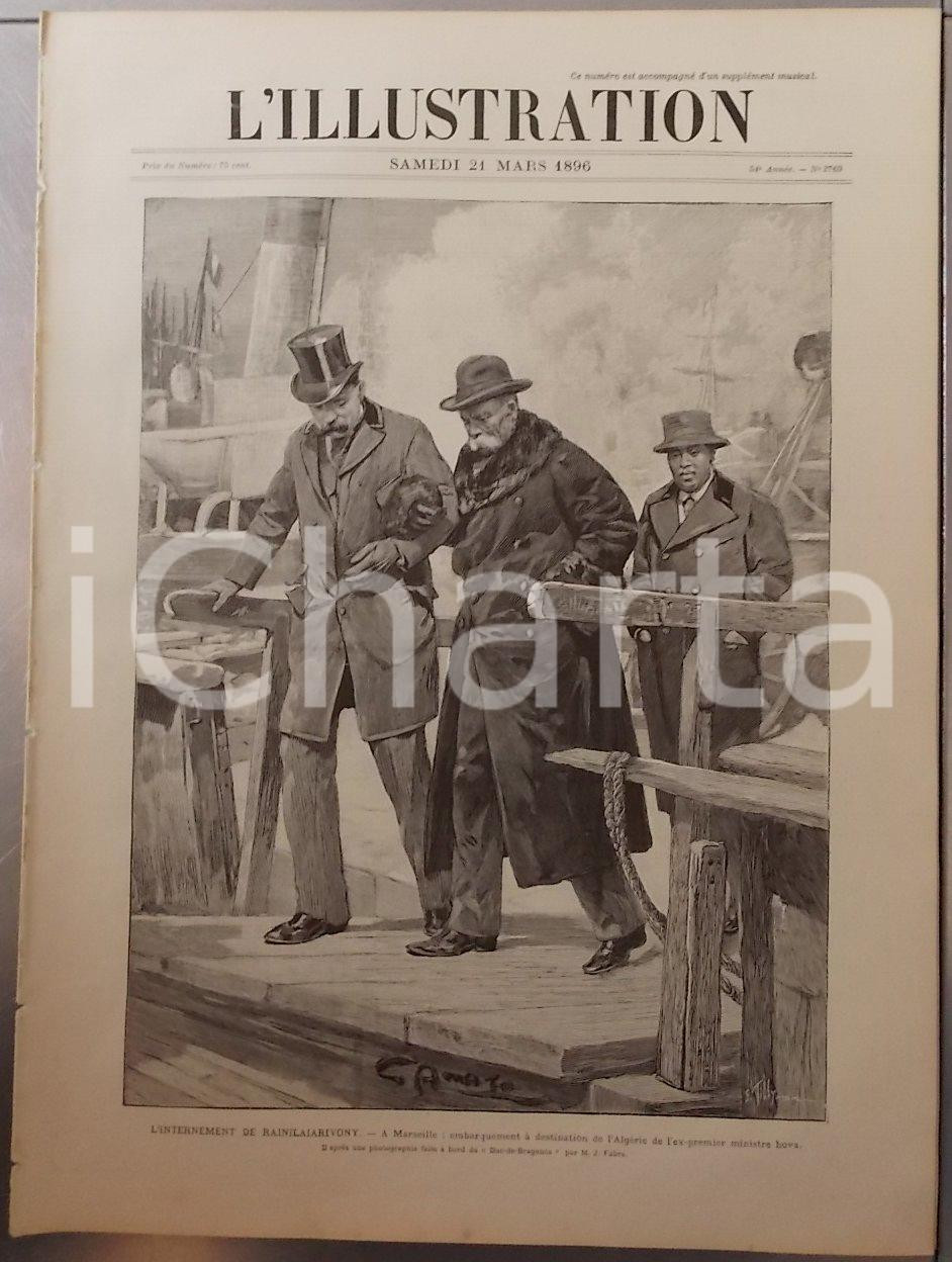 Giornale, rivista storica 1896 PARIS L ILLUSTRATION Année 54 n° 2769 La catastrophe de JOHANNESBURG Revue 1