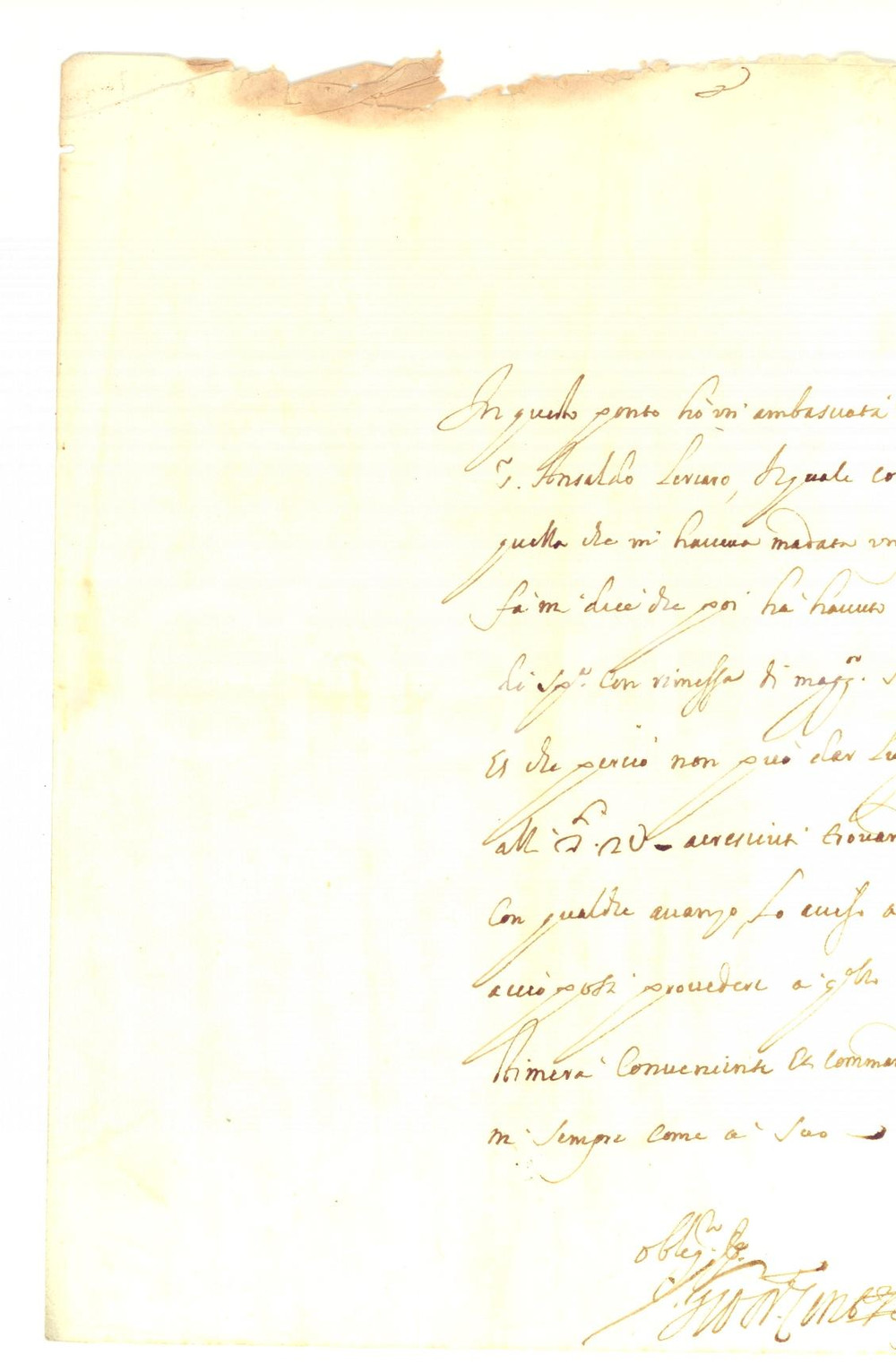 Autografo originale 1651 GENOVA Giovanni Battista NASCIO pro Ansaldo LERCARO AUTOGRAFO 1