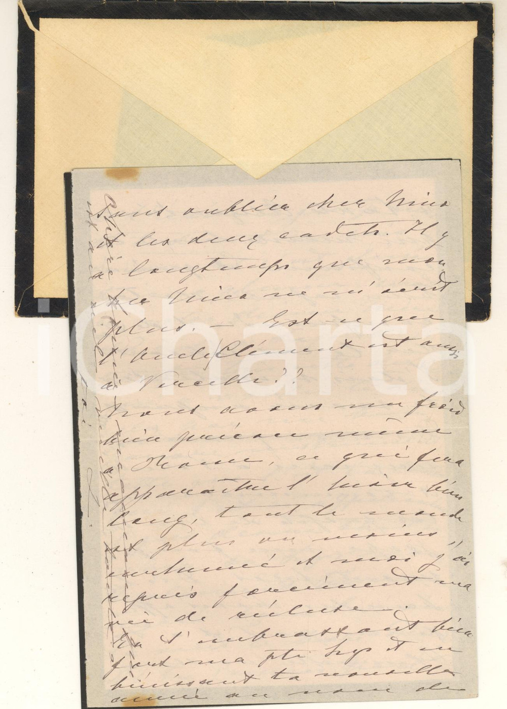 Autografo originale 1921 MAZZE  TO Anna Maria SIGRAY ASINARI teme un lungo inverno Autografo 1