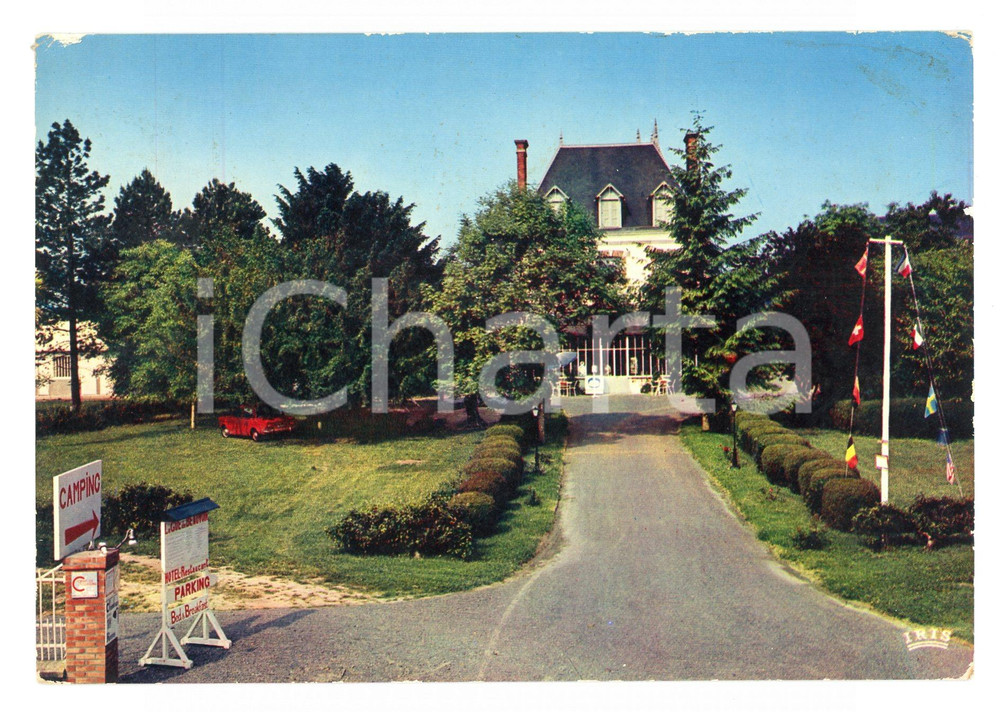 Cartolina originale da collezione 1972 MONT SAINT MICHEL (F) Camping Hotel Le GUE DE BEAUVOIR *Cartolina VINTAGE 1