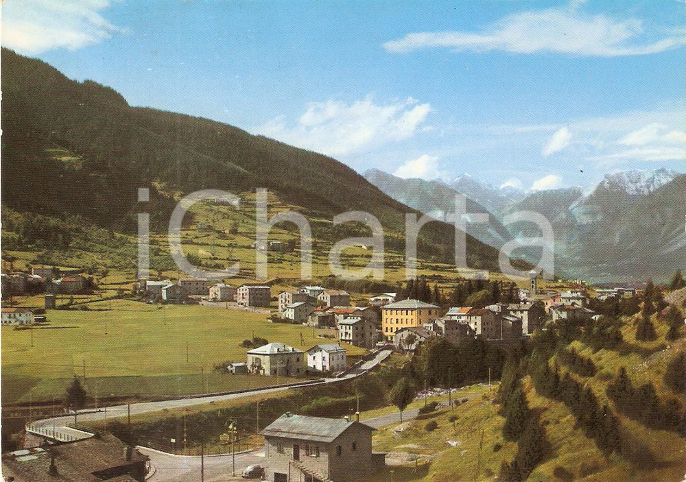 Cartolina originale da collezione 1969 VALDISOTTO (SO) Panorama della frazione CEPINA *Cartolina FG VG 1