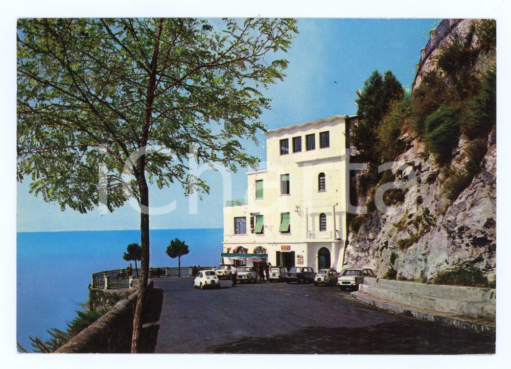 Cartolina originale da collezione 1968 AGEROLA NA Scorcio di Punta SAN LAZZARO Cartolina postale ANIMATA FG VG 1