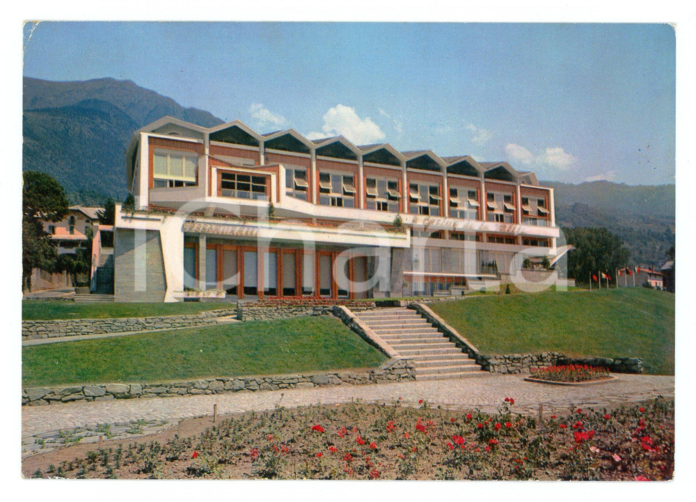 Cartolina originale da collezione 1957 SAINT-VINCENT (AO) Casino de la VallÃ©e *Cartolina postale VINTAGE FG VG 1