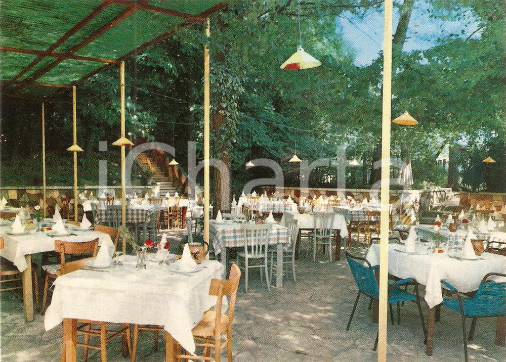 Cartolina originale da collezione 1970 ca RIMINI Ristorante GROTTAROSSA Fratelli BIZZOCCHI Cartolina VINTAGE FG NV 1