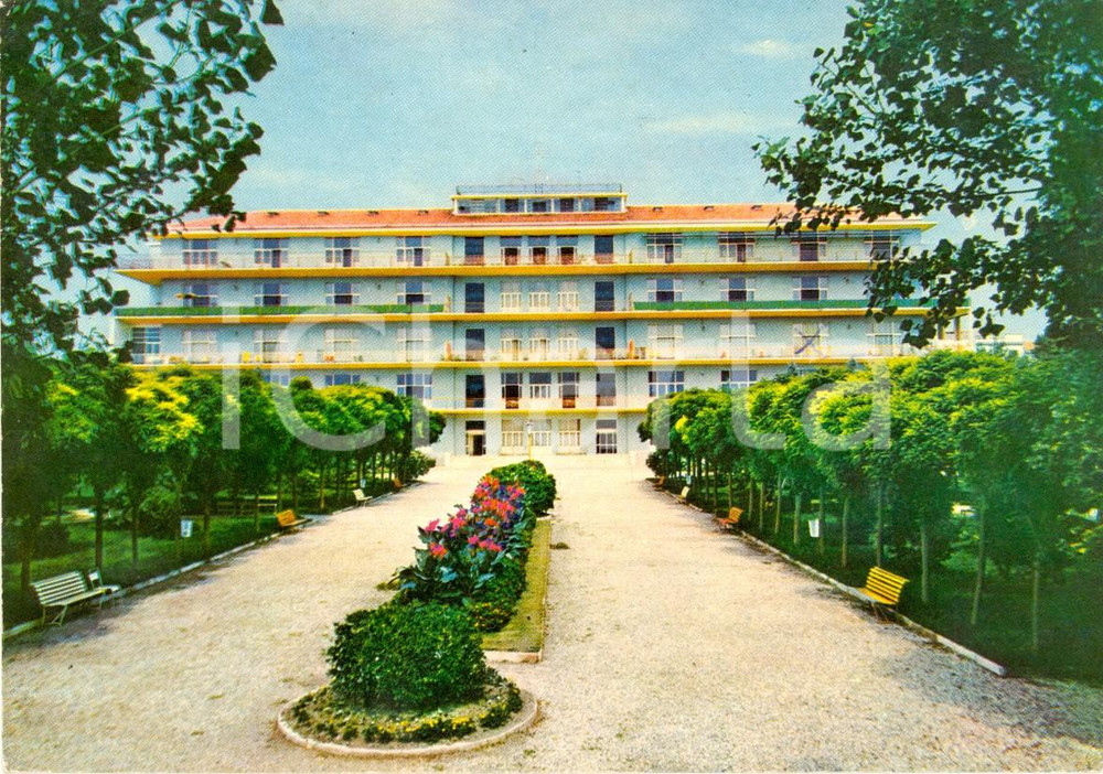 Cartolina originale da collezione 1971 VENEZIA Istituto Eliomarino SAN CAMILLO ad ALBERONI Cartolina VINTAGE FG VG 1