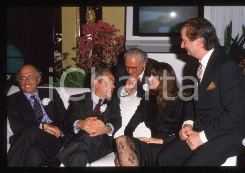 Fotografia d epoca originale Carol ALT modella   Staff PARMALAT 1988  35 mm vintage slide 1 1