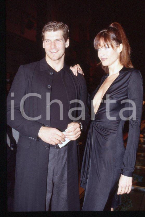 Fotografia d epoca originale Carol ALT Alexei YASHIN a un evento  2000 ca  35 mm vintage slide 7 1