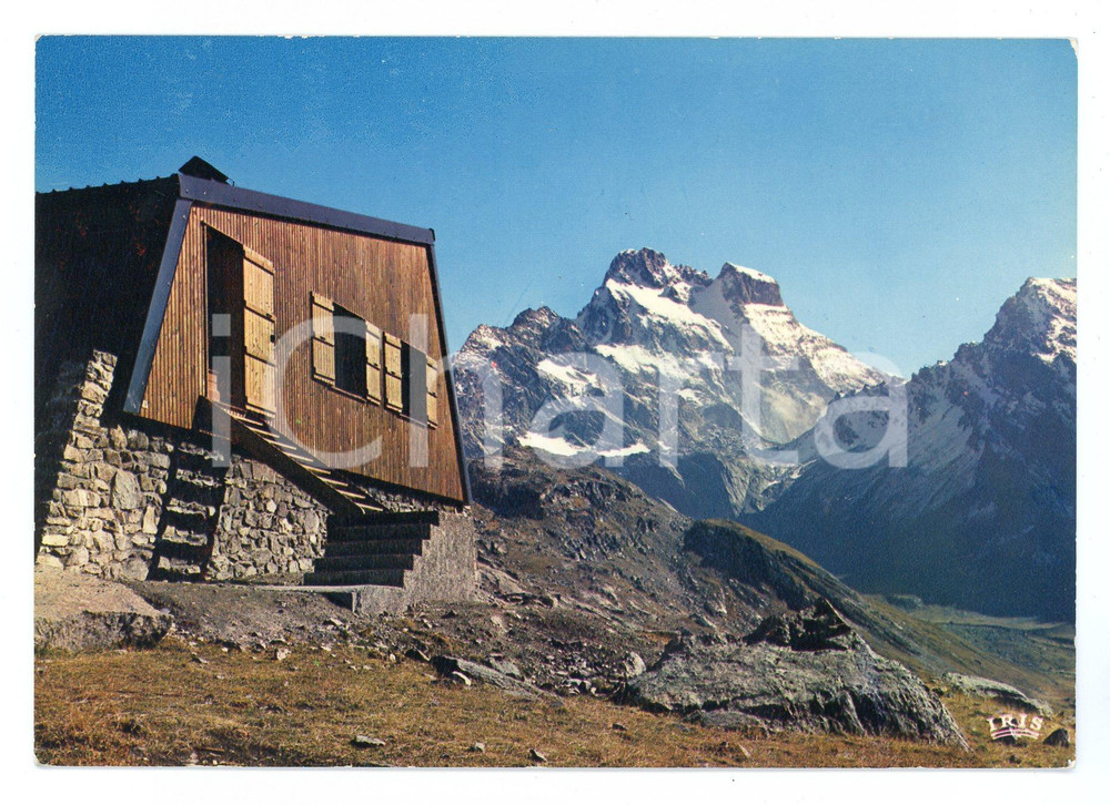 Cartolina originale da collezione 1970 ca MONVISO Il rifugio BAILLIF VISO Cartolina FG NV 1