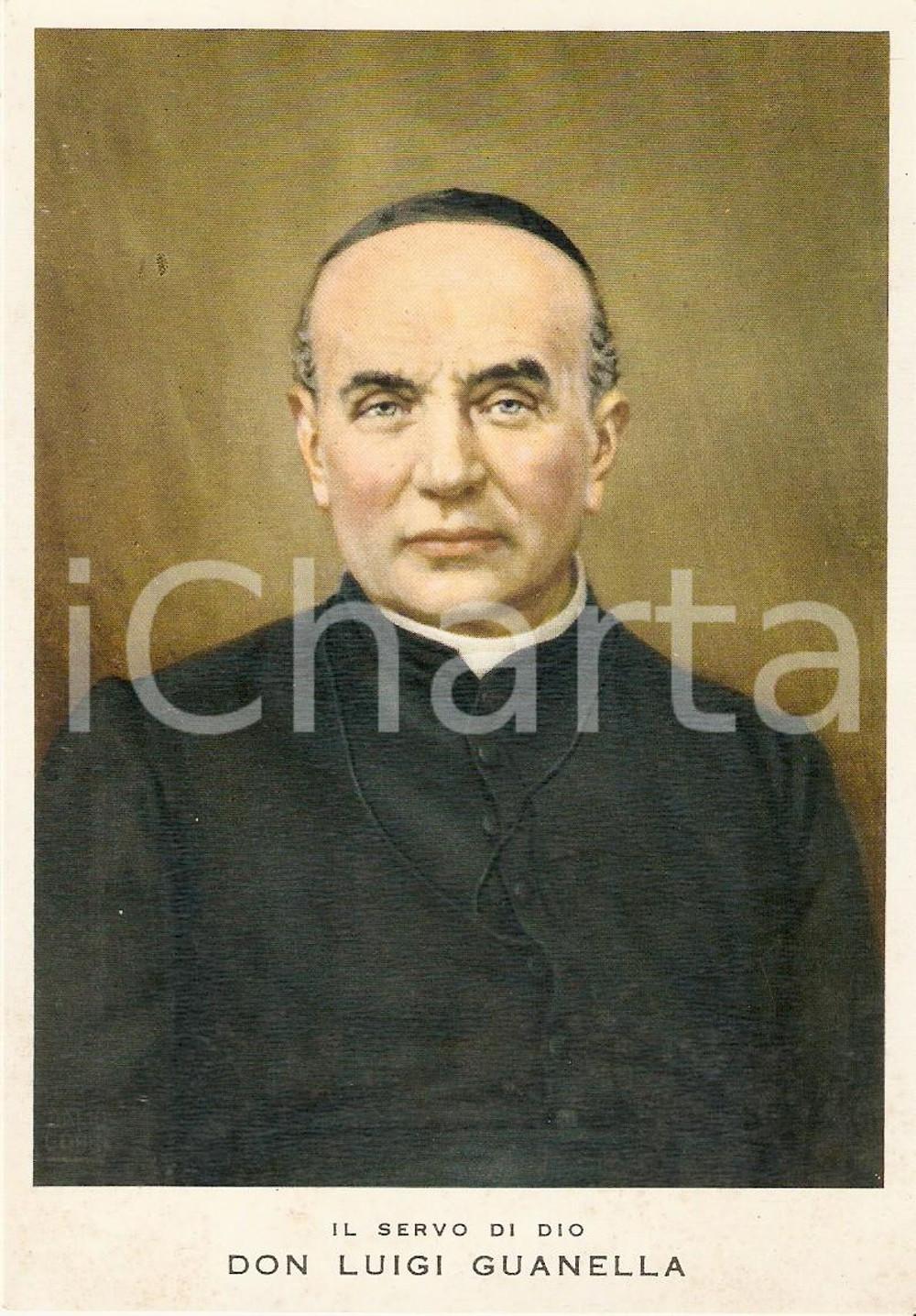 Cartolina originale da collezione 1975 ca DON LUIGI GUANELLA Ritratto Cartolina FG NV 1