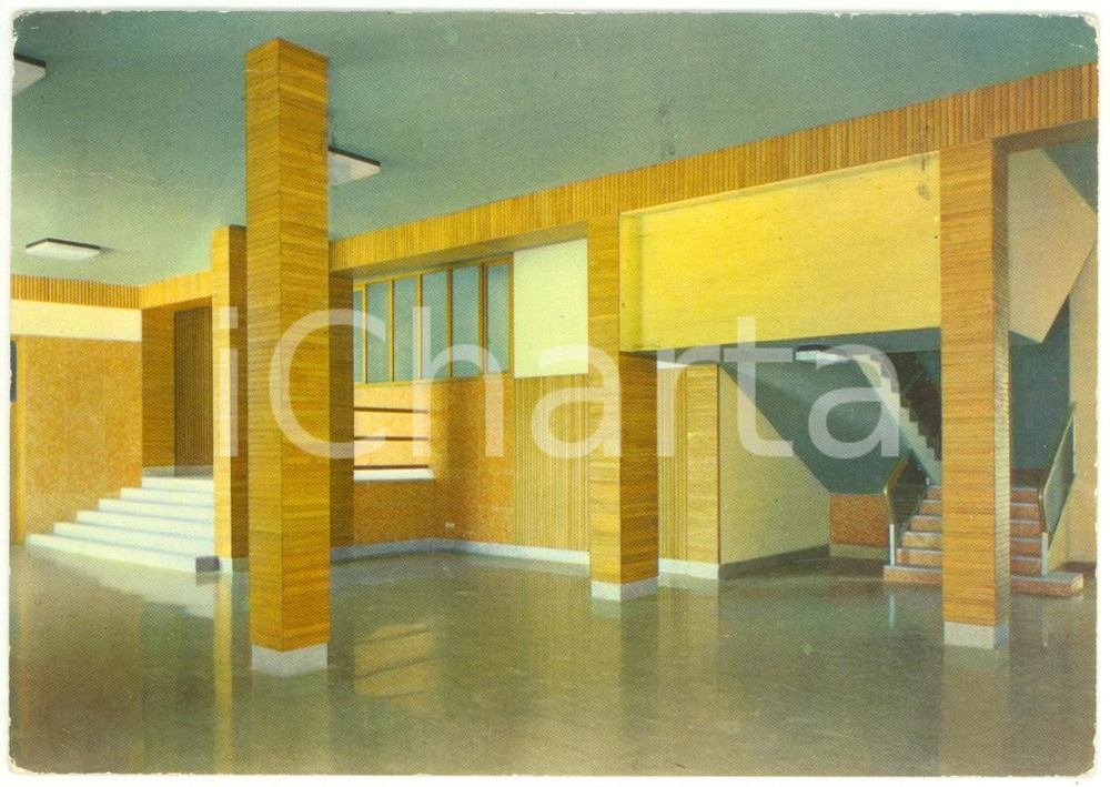 Cartolina originale da collezione 1968 IGEA MARINA Interni colonia ATM Torino  Cartolina 1