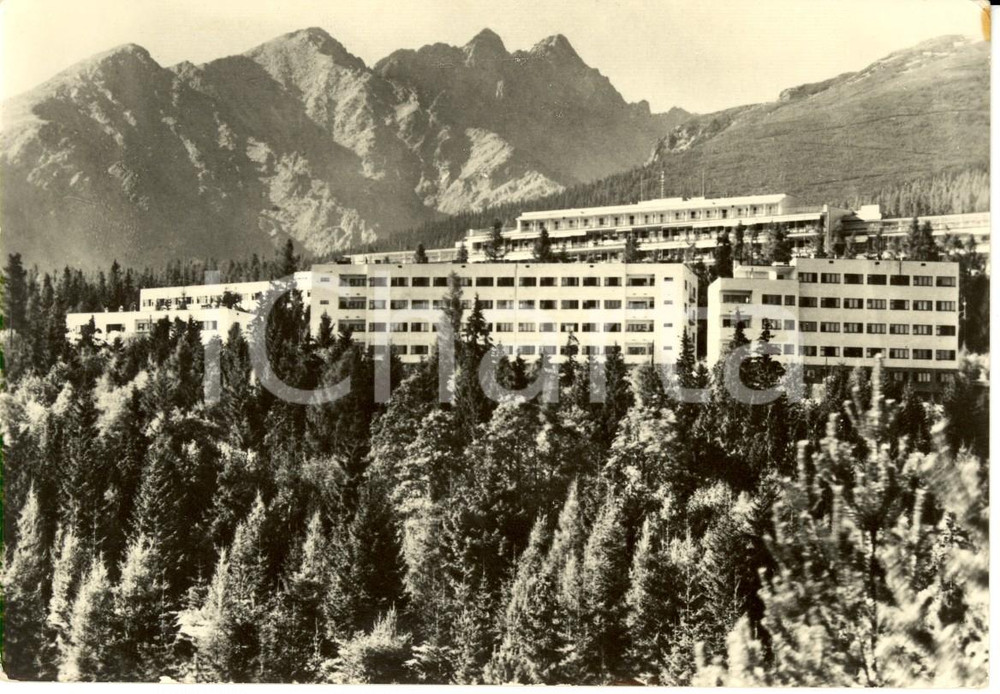 Cartolina originale da collezione 1950 ca VYSOKE TATRY SLOVACCHIA Sanatorio di VYSNE HAGY Cartolina FG NV 1