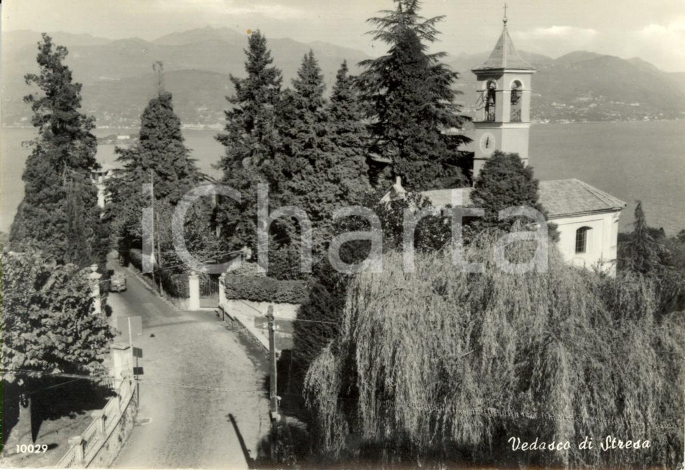 Cartolina originale da collezione 1960 ca STRESA (VB) Scorcio della frazione VEDASCO *Cartolina postale FG VG 1
