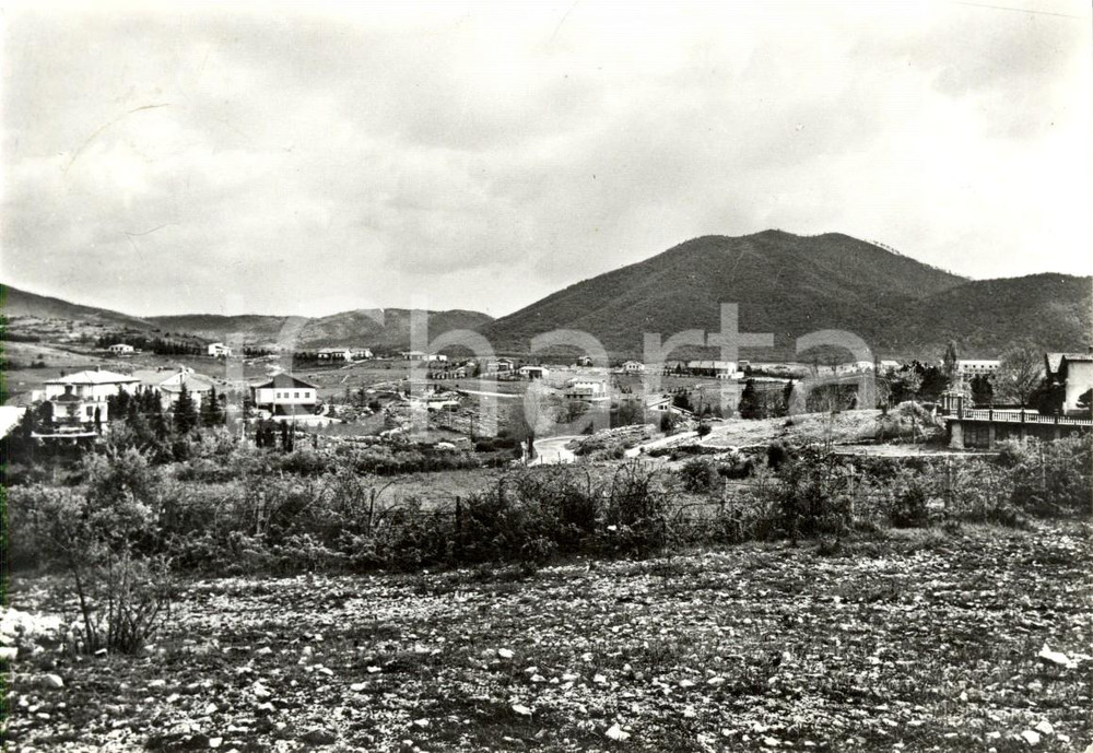 Cartolina originale da collezione 1957 ARCIZZANO ROMANO (ROMA) Panorama degli altipiani *Cartolina postale FG VG 1