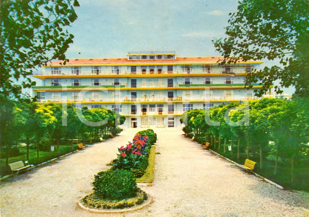 Cartolina originale da collezione 1972 VENEZIA - ALBERONI Istituto Eliomarino SAN CAMILLO *Cartolina FG VG 1