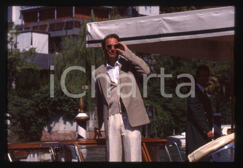 Fotografia d epoca originale Kevin COSTNER  VENEZIA Mostra del Cinema 1995  35 mm vintage slide 105 1