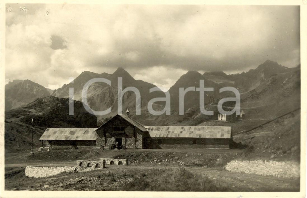 Cartolina originale da collezione 1946 VALTOGGIA VB Val FORMAZZA Rifugio MARIA LUISA  Timbro CAI BUSTO ARSIZIO 1