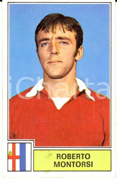 Oggetto da collezione cartaceo PANINI - CALCIATORI 1971 - 1972 Figurina Roberto MONTORSI ^Serie A MANTOVA 1