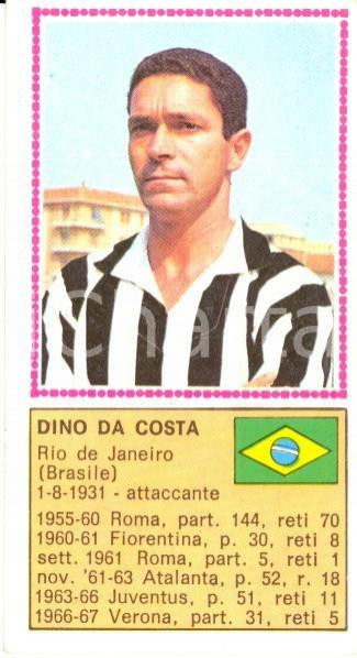 Oggetto da collezione cartaceo PANINI - CALCIATORI 1970 - 1971 Figurina Dino DA COSTA Serie A JUVENTUS (1) 1