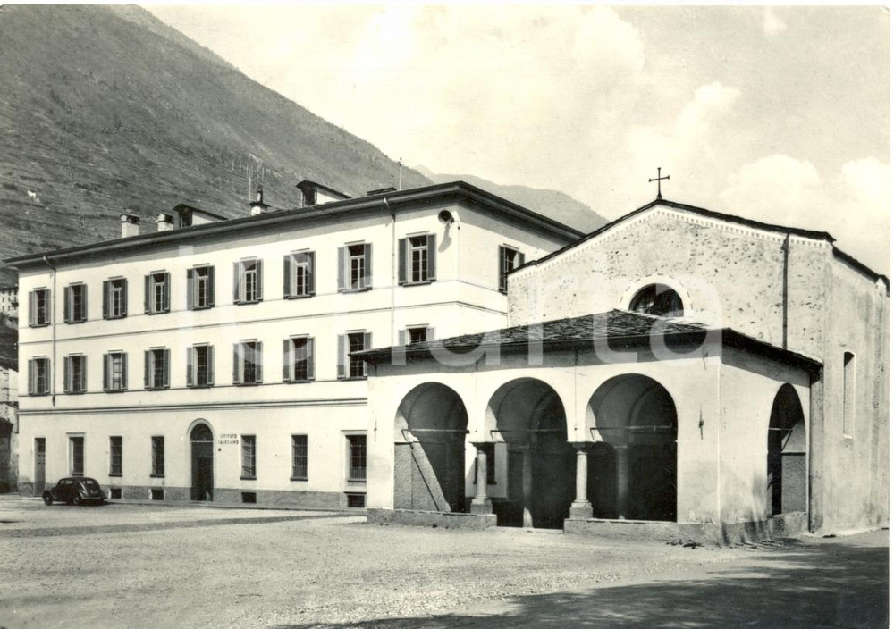 Cartolina originale da collezione 1961 SONDRIO SO Istituto Salesiano Cartolina postale FG VG 1