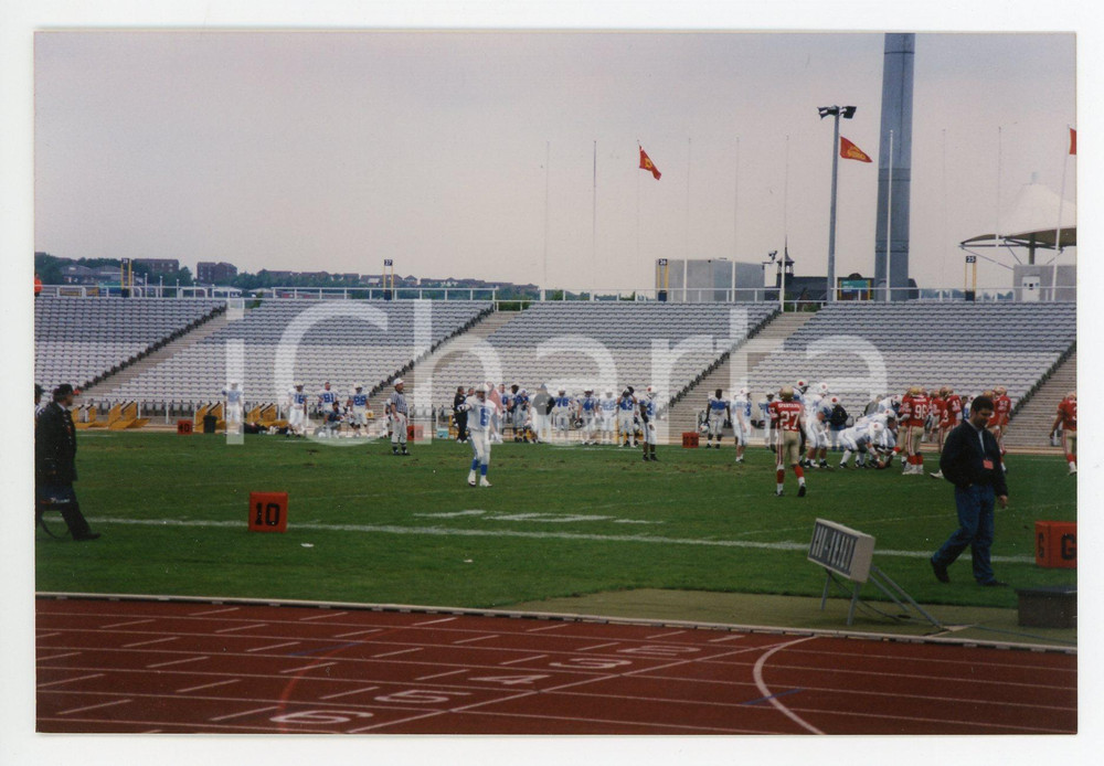 1995 SHEFFIELD - AFLE Great Britain SPARTANS vs LIONS Bergamo *Foto 15x10 cm (4)