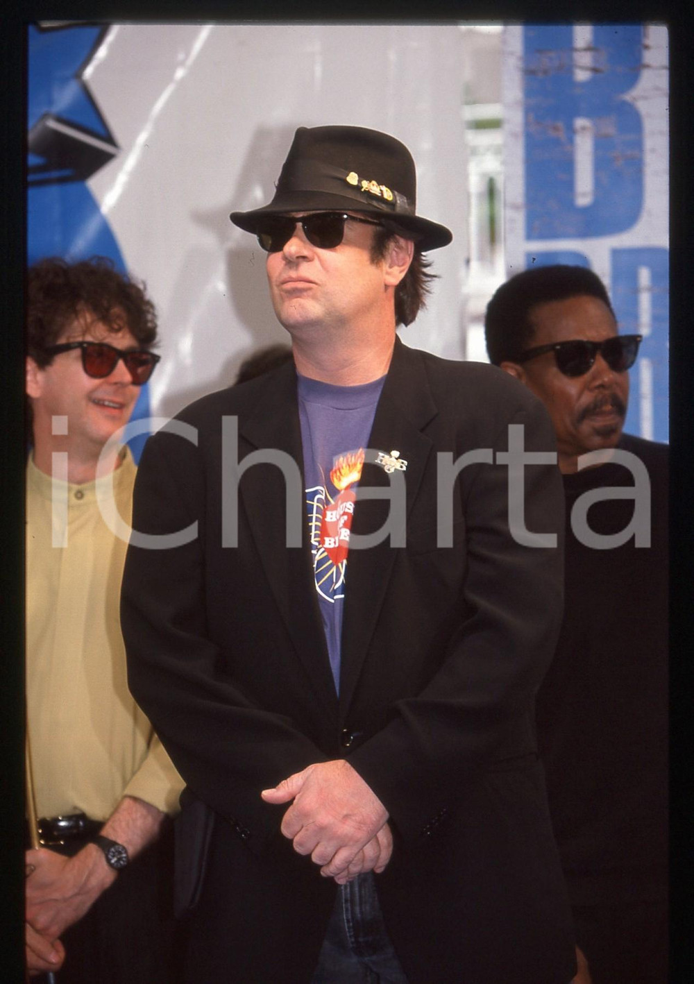 35mm vintage slide* 1998 CANNES Dan AYKROYD presenta BLUES BROTHERS 2000 (8)