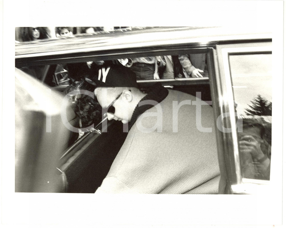 Fotografia d epoca originale 1987 SAINT VINCENT ESTATE  MUSIC  BOY GEORGE paparazzi Foto 25x20 cm 1