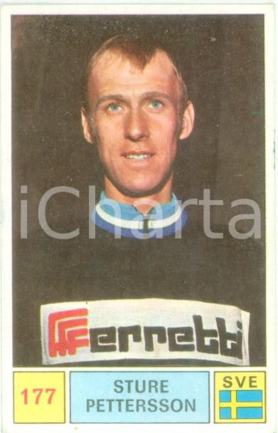 Oggetto da collezione cartaceo PANINI  SPRINT 1971 Figurina Sture PETTERSSON n. 177 Ciclismo SVEZIA 1