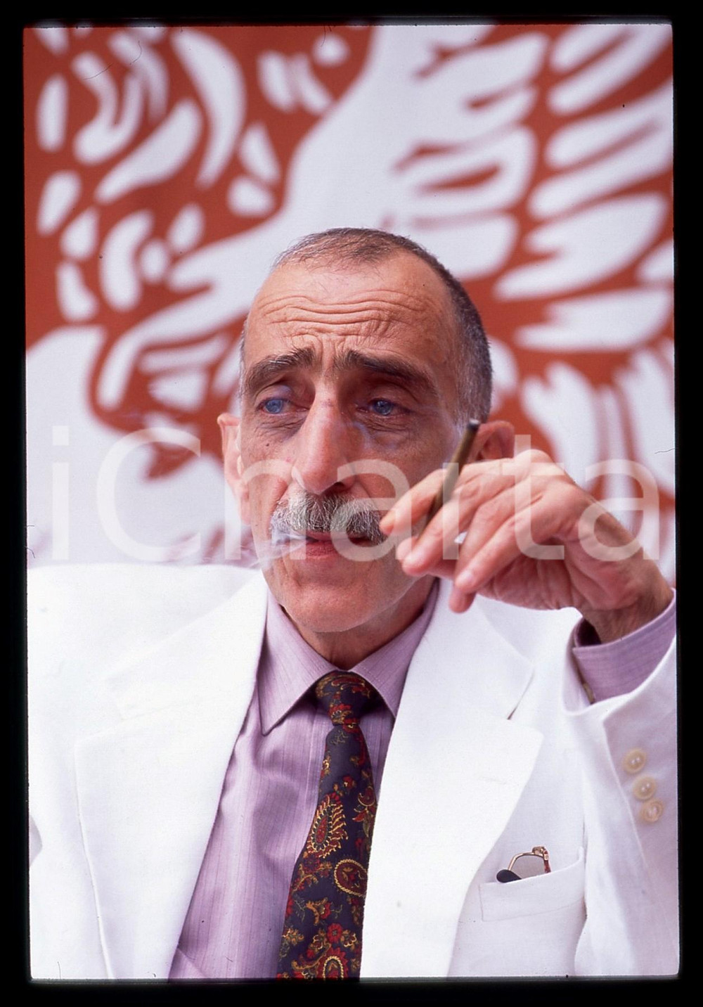 35mm vintage slide* 1995 VENEZIA João César MONTEIRO alla Mostra del CINEMA (4)