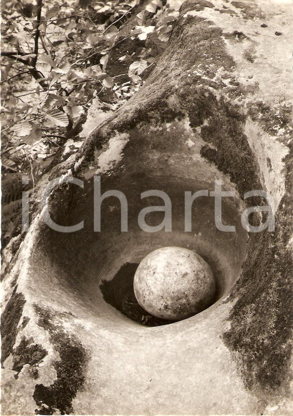 Cartolina originale da collezione 1960 ca LOCARNO (SVIZZERA) Ponte Brolla - Marmitta dei giganti *Cartolina FG NV 1