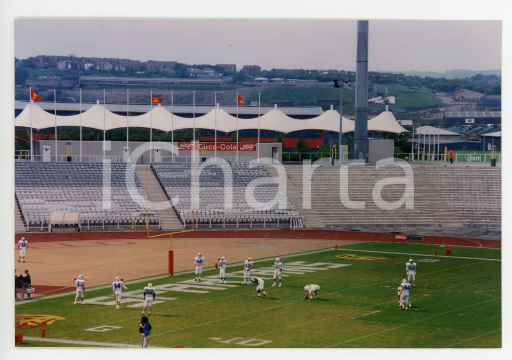 1995 SHEFFIELD - AFLE Great Britain SPARTANS vs LIONS Bergamo *Foto 15x10 cm 12