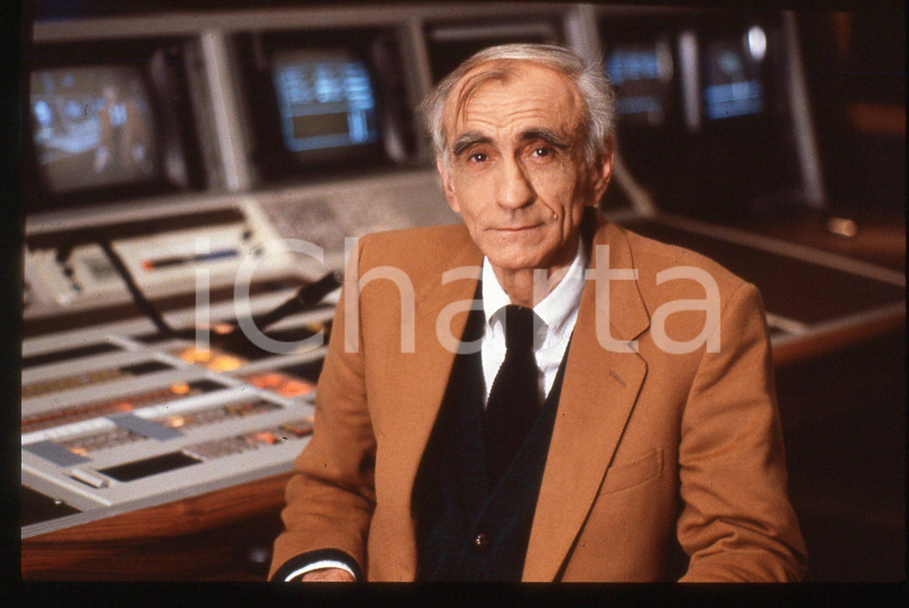 35mm vintage slide* 1995 ca CINEMA Pierre GRANIER-DEFERRE Ritratto del regista
