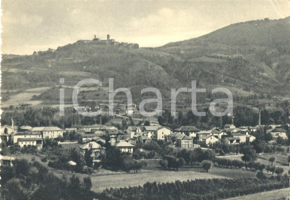 Cartolina originale da collezione 1952 GODIASCO PV Scorcio panoramico di SALICE TERME Cartolina FG VG 1