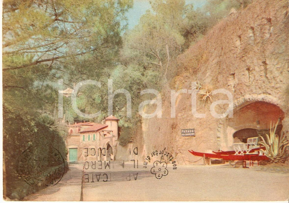 Cartolina originale da collezione 1967 SANTA MARGHERITA LIGURE GE Panorama frazione PARAGGI Cartolina FG VG 1