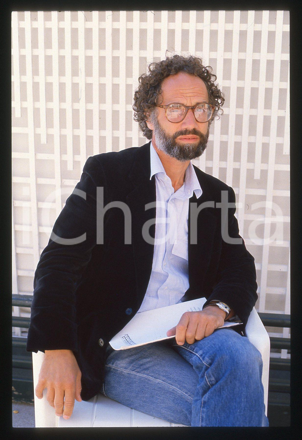 35mm vintage slide* 1986 VENEZIA Markus IMHOOF - Ritratto del regista (19)