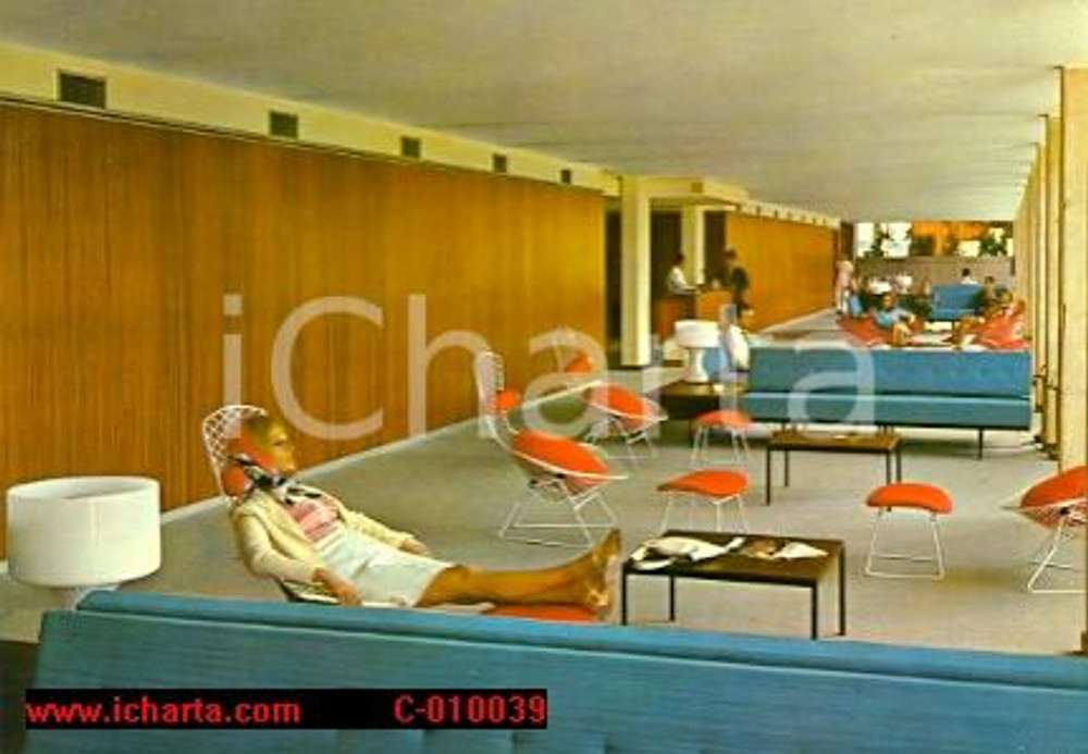 Cartolina originale da collezione 1975 NAPOLI Galleria post-reazione Terme di AGNANO *Cartolina VINTAGE FG NV 1