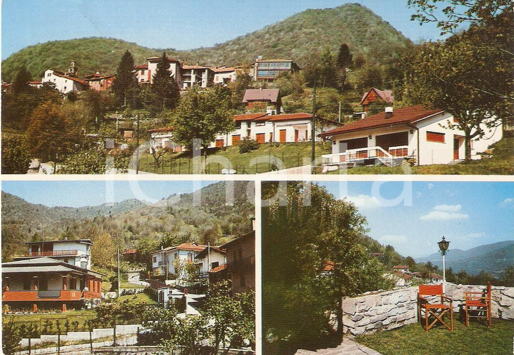 Cartolina originale da collezione 1979 DUNO (VA) Vedutine del paese - VALCUVIA *Cartolina FG VG 1